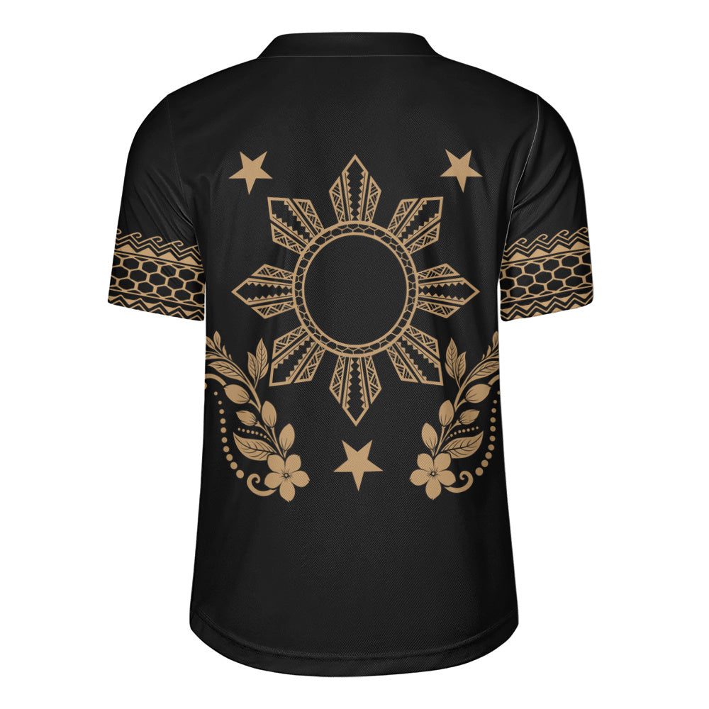 Philippines Filipinos Rugby Jersey Sampaguita Sun Filipino Heritage