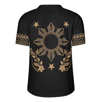 Philippines Filipinos Rugby Jersey Sampaguita Sun Filipino Heritage
