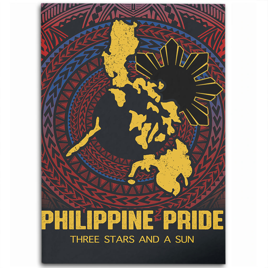 Philippines Filipinos Area Rug Philippine Pride Three Stars and A Sun