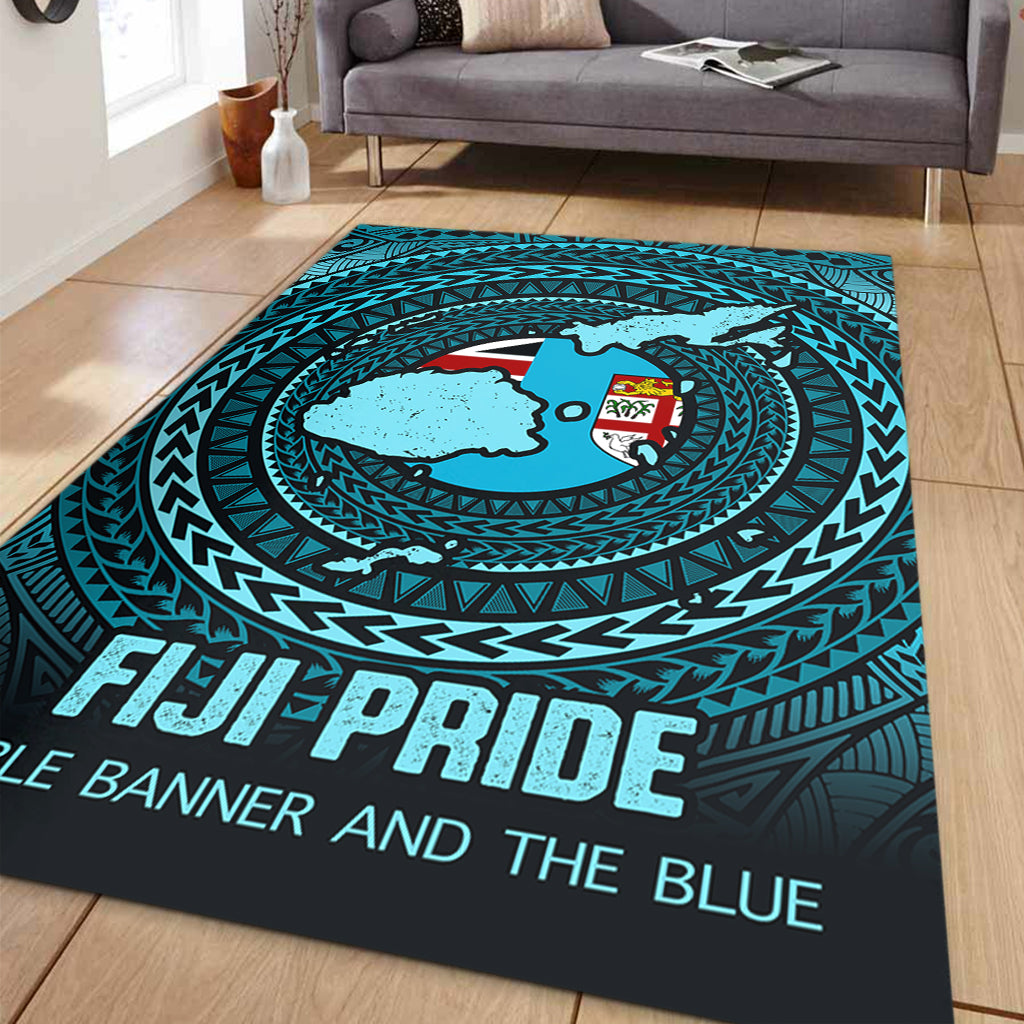 Fiji Area Rug Fiji Noble Banner and The Blue