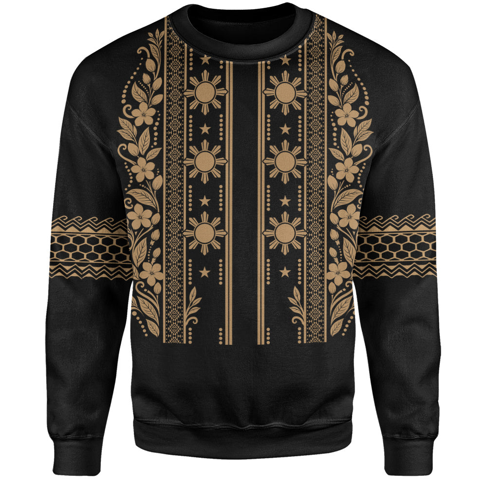 Philippines Filipinos Sweatshirt Sampaguita Sun Filipino Heritage