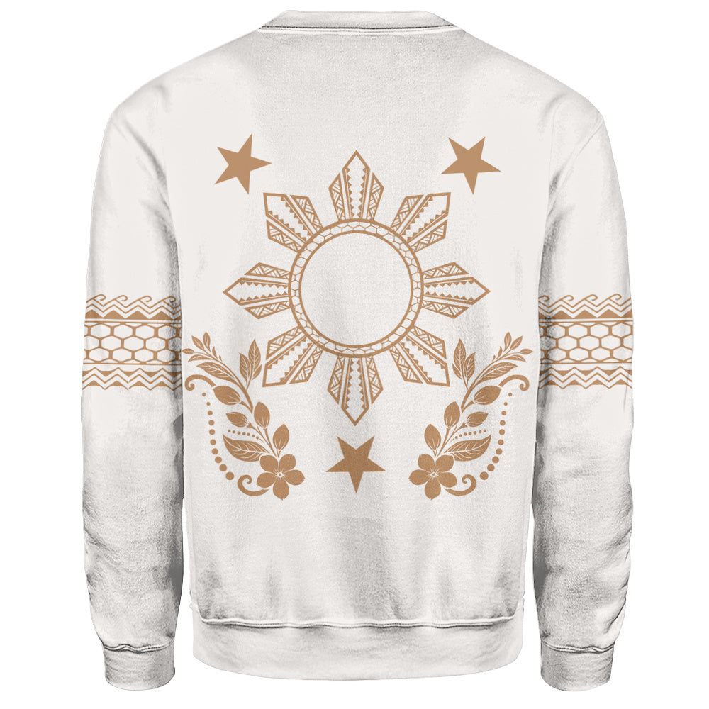 Philippines Filipinos Sweatshirt Sampaguita Sun Filipino Heritage