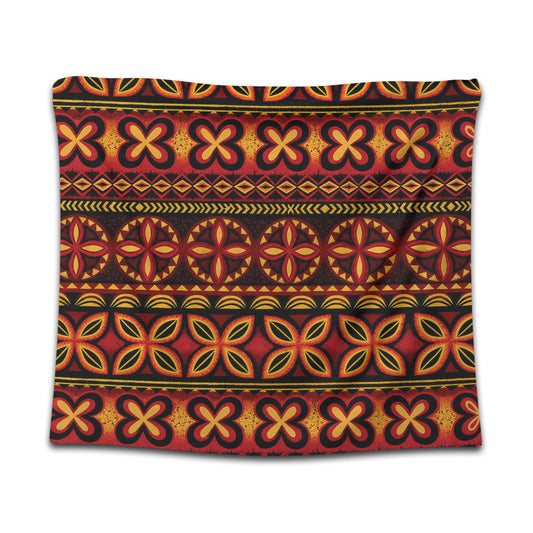 Tonga Tapestry Ngatu Tapa Tribal Pattern