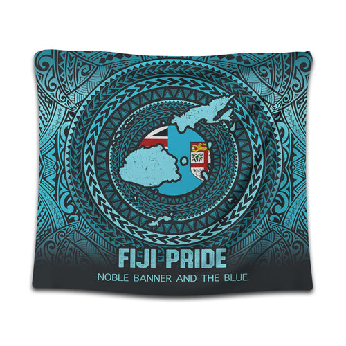Fiji Tapestry Fiji Noble Banner and The Blue
