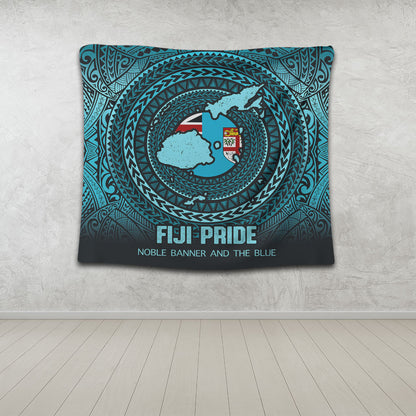 Fiji Tapestry Fiji Noble Banner and The Blue