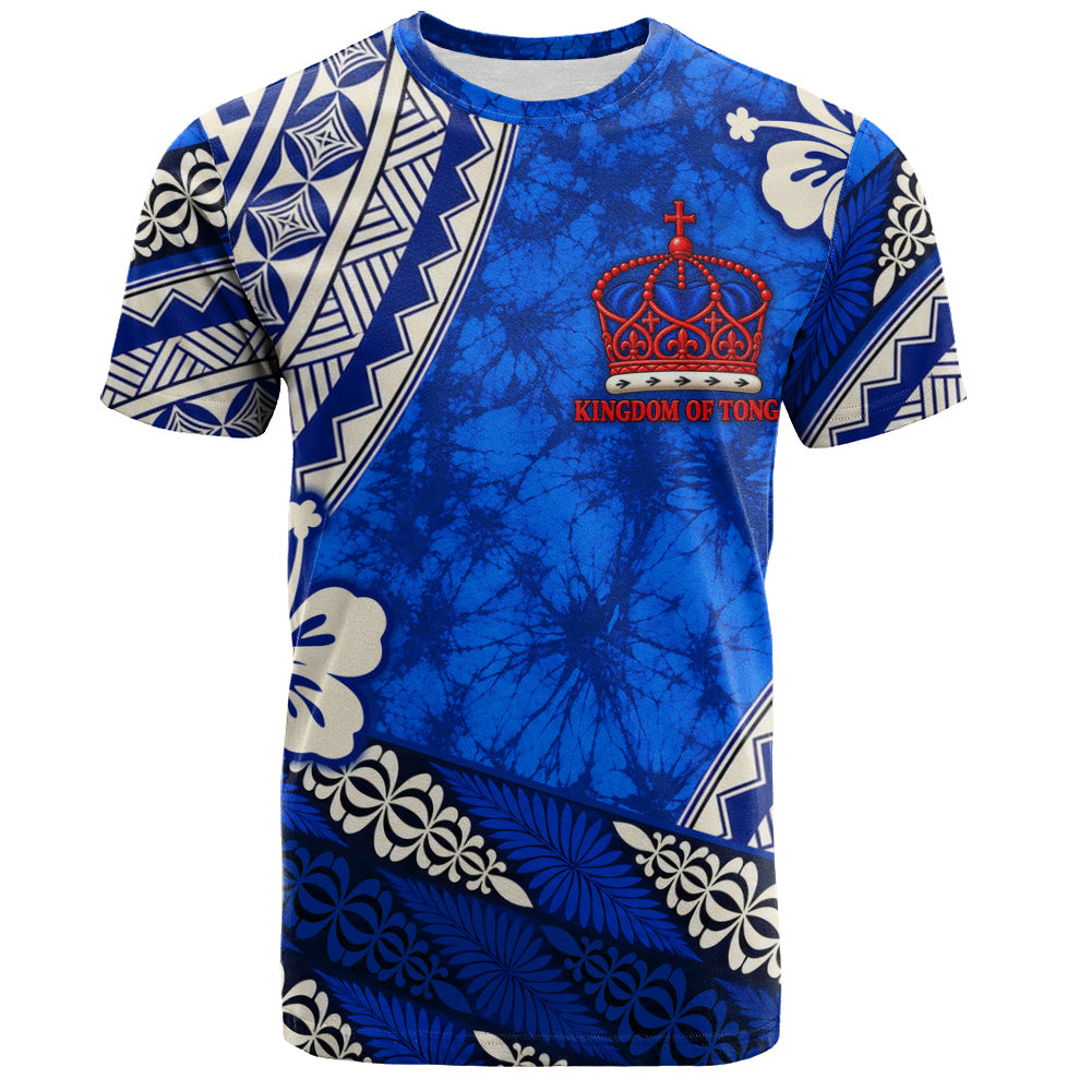 Tonga T-Shirt Kingdom Crown Polynesian Floral Pride
