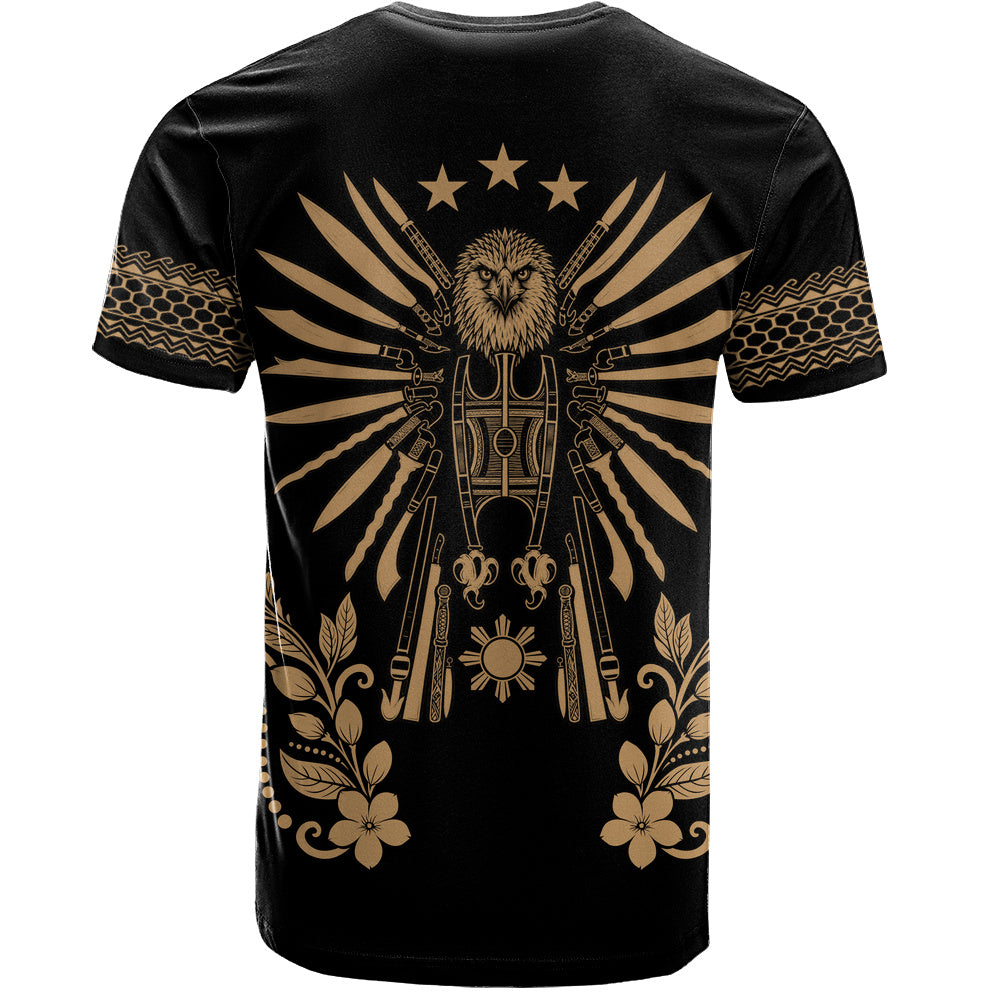 Philippines Filipinos T-Shirt Sampaguita With Eagle Sun Filipino Heritage
