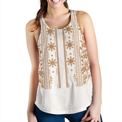 Philippines Filipinos Women Tank Sampaguita Sun Filipino Heritage