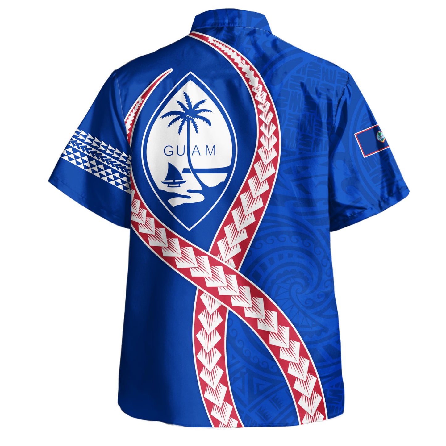 Guam Hawaiian Shirt Tribal Polynesian In My Heart
