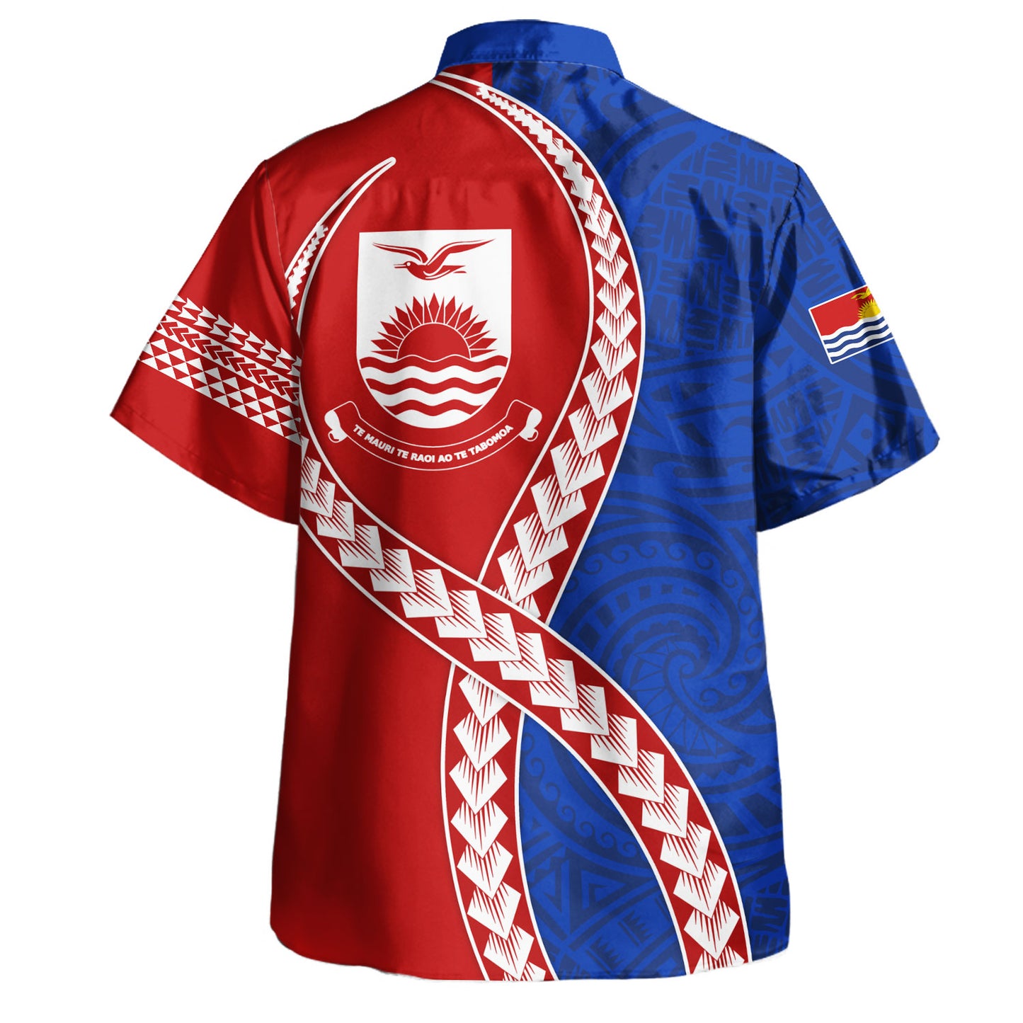 Kiribati Hawaiian Shirt Tribal Polynesian In My Heart