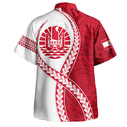 Tahiti Hawaiian Shirt Tribal Polynesian In My Heart
