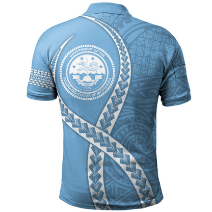 Federated States of Micronesia Polo Shirt Tribal Polynesian In My Heart