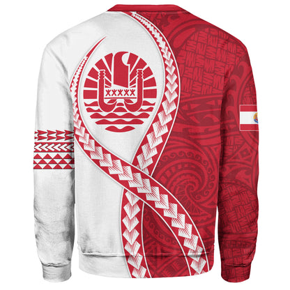 Tahiti Sweatshirt Tribal Polynesian In My Heart