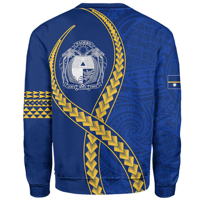 Nauru Sweatshirt Tribal Polynesian In My Heart