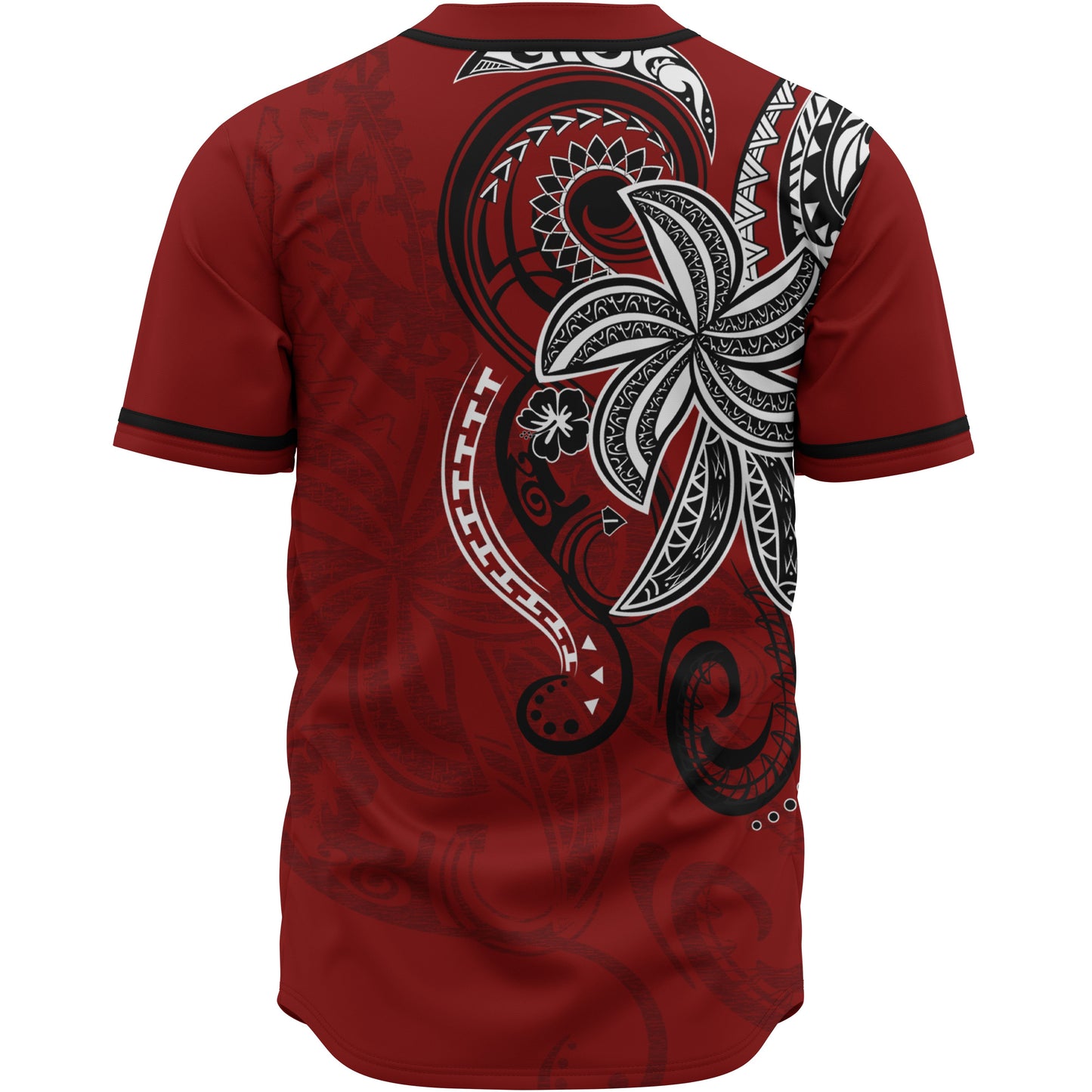 Hawaii Kanaka Maoli Baseball Shirt - Abstract Style