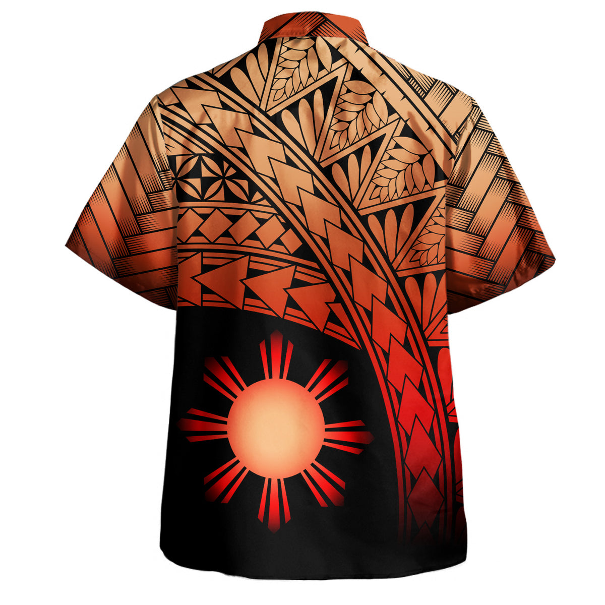 Philippines Filipinos Hawaiian Shirt Plumeria Tattoo Tribal