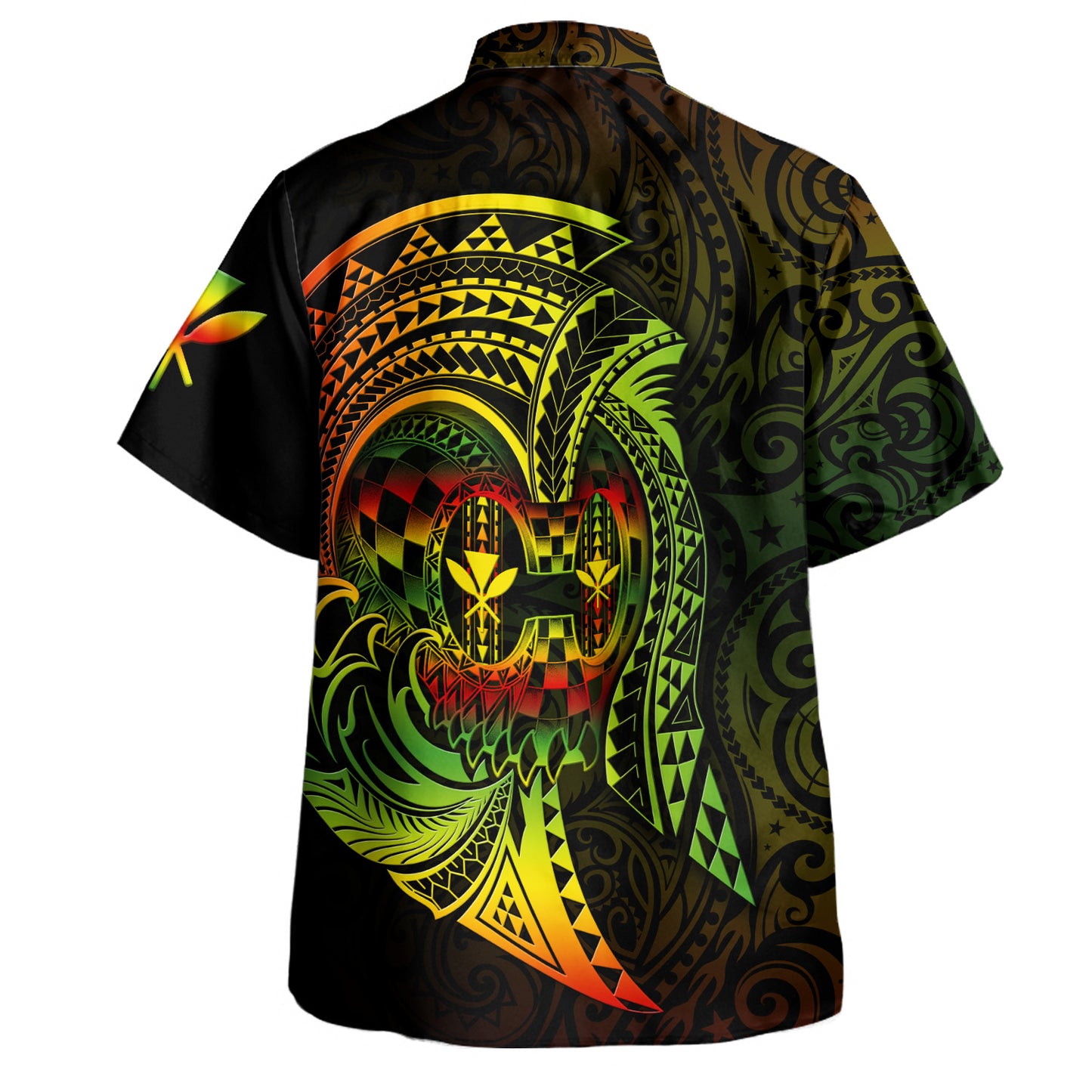 Hawaii Hawaiian Shirt Custom Personalised Reggae Kanaka Warrior