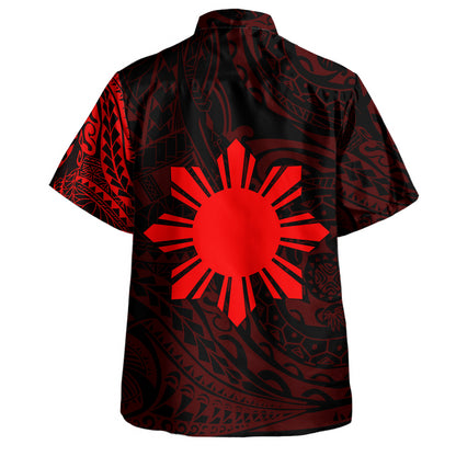 Philippines Filipinos Polynesian Tattoo Style Hawaiian Shirt