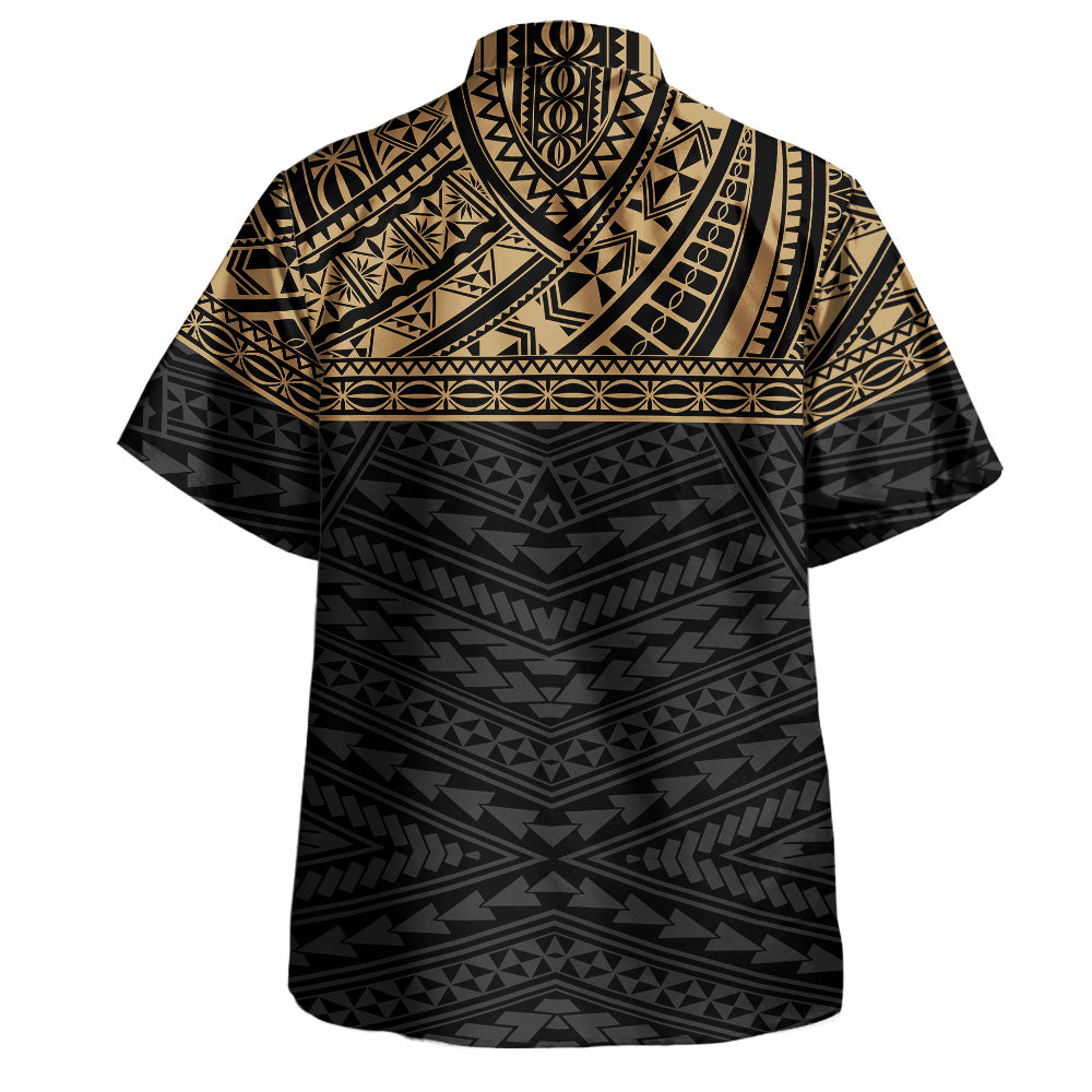 Polyneasian Tribal Patterns Hawaiian Shirt
