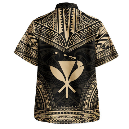 Hawaii Hawaiian Shirt Custom Personalised Polynesian Chief Tattoo