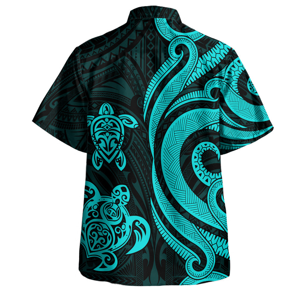 Nauru Hawaiian Shirt Tentacle Turtle