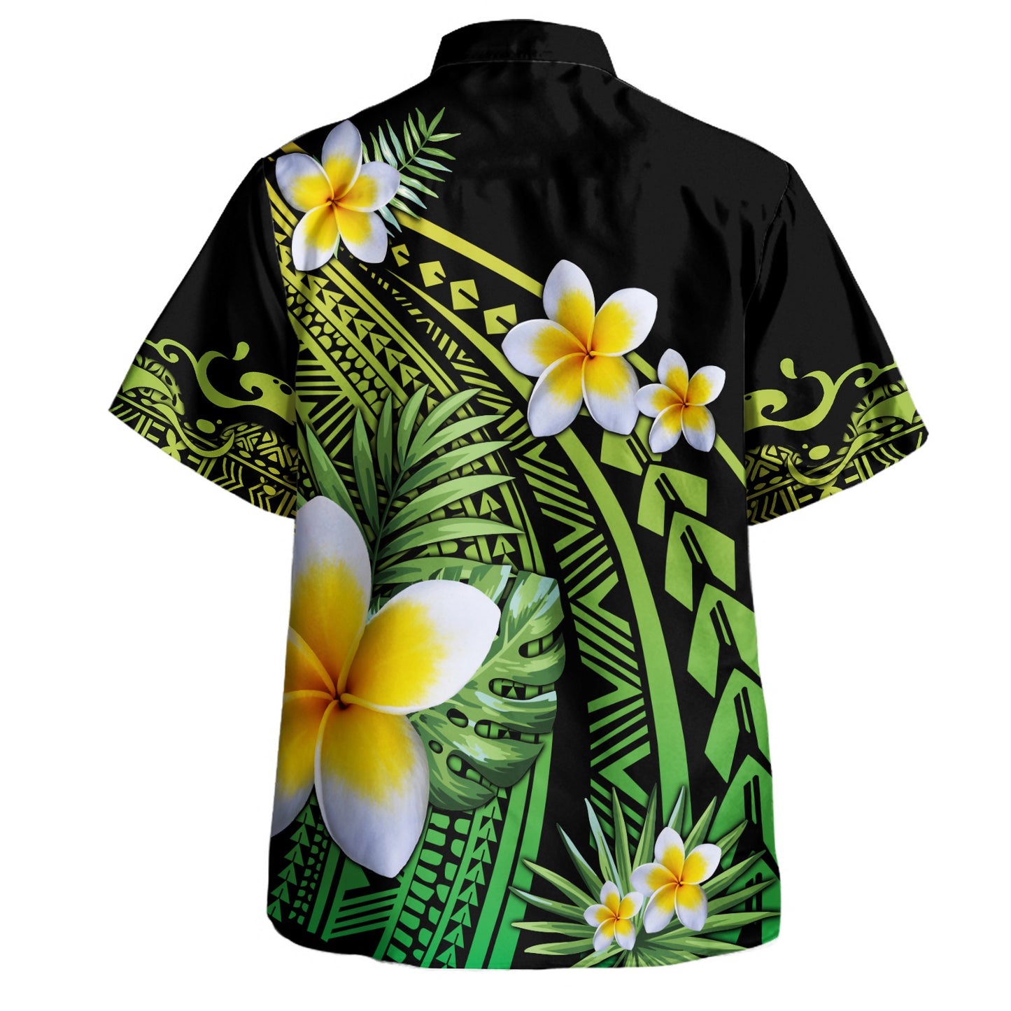 Hawaii Hawaiian Shirt Plumeria Polynesian Pattern