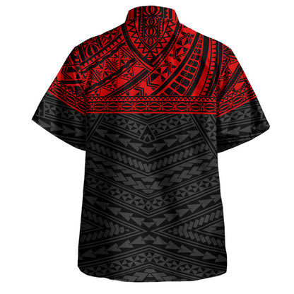 Polyneasian Tribal Patterns Hawaiian Shirt