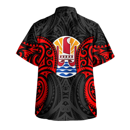 Tahiti Hawaiian Shirt Custom Personalised Tahitian Spirit