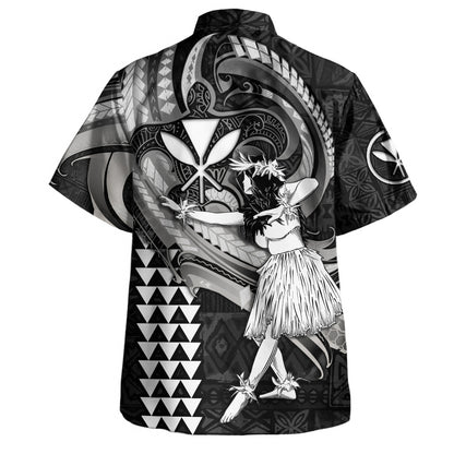 Hawaii Hawaiian Shirt Kanaka Maoli Hula Girls Polynesian Traditional Tattoo