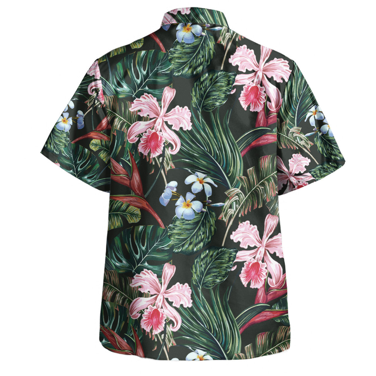 Safari Style Aloha Hawaiian Shirt Tropical Floral Seamless Vector Pattern
