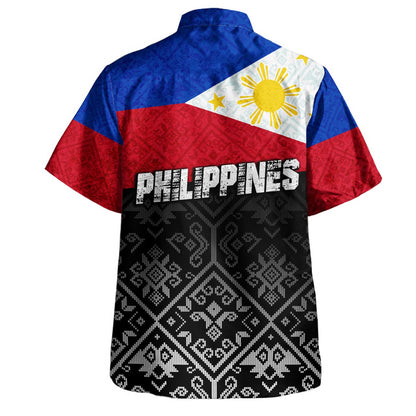 Philippines Filipinos Hawaiian Shirt Pinoy Pride Grunge Style