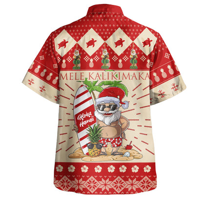 Hawaii Christmas Hawaiian Shirt Aloha Mele Kalikimaka