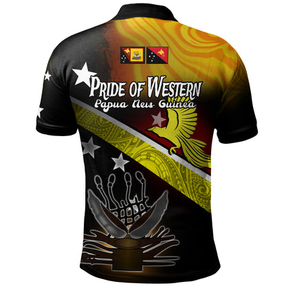 Papua New Guinea Polo Shirt Pride Of Western PNG