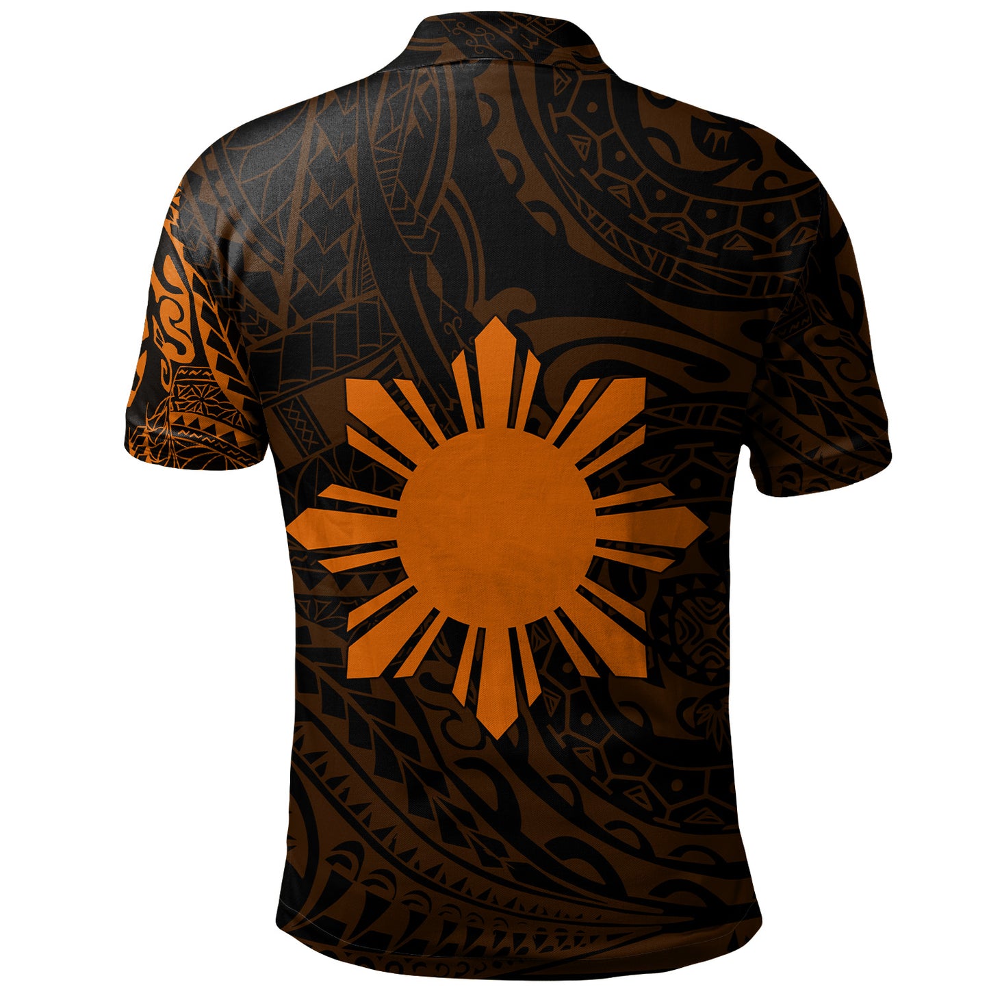 Philippines Filipinos Polynesian Tattoo Style Polo Shirt