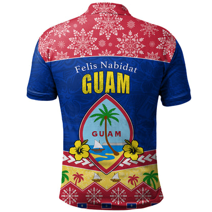 Guam Polo Shirt Felis Nabidat Polynesian Style