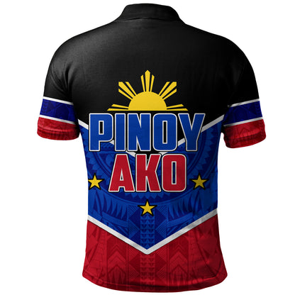 Philippines Filipinos Polo Shirt Pinoy Ako Style