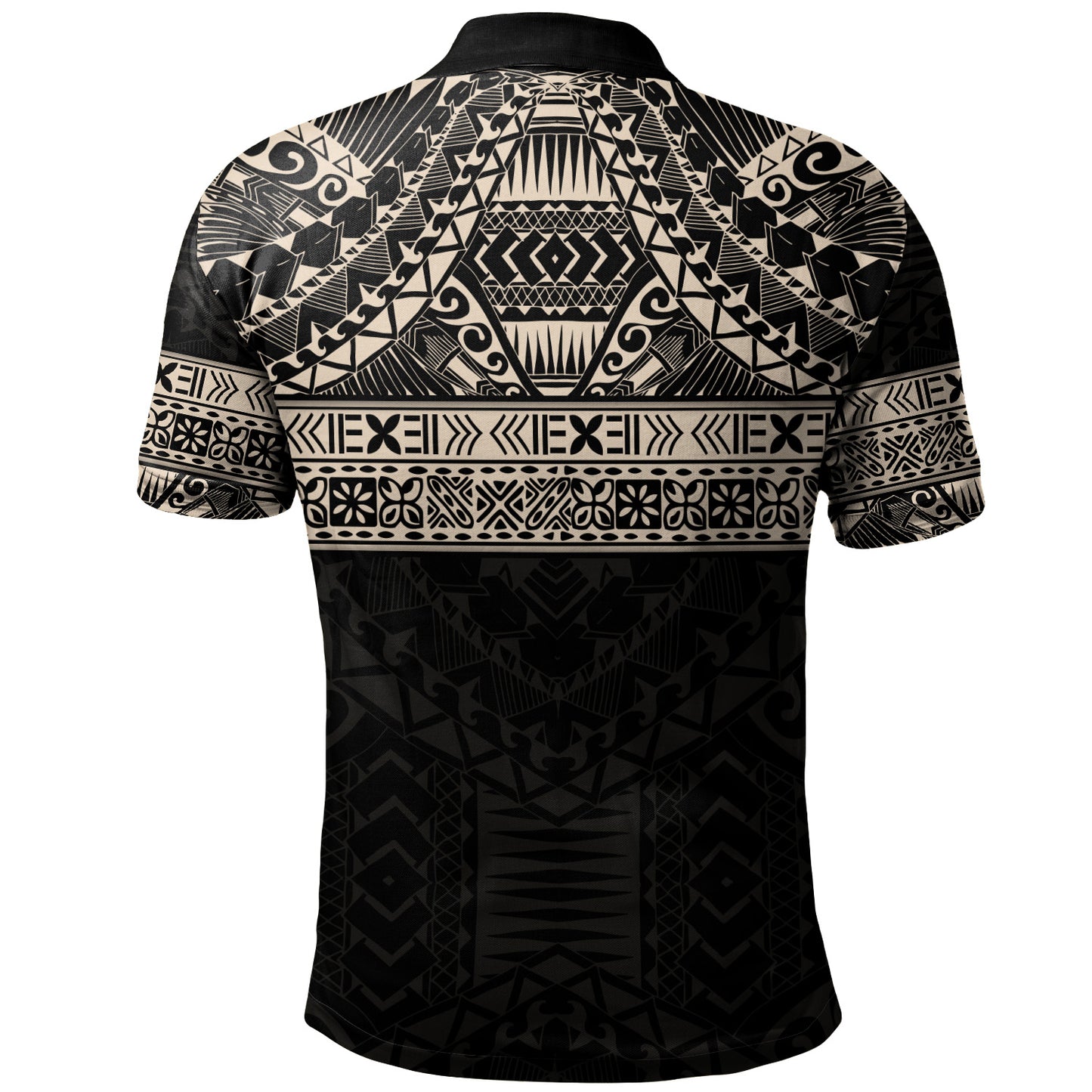 Polynesian Polo Shirt Traditional Tribal Tattoos