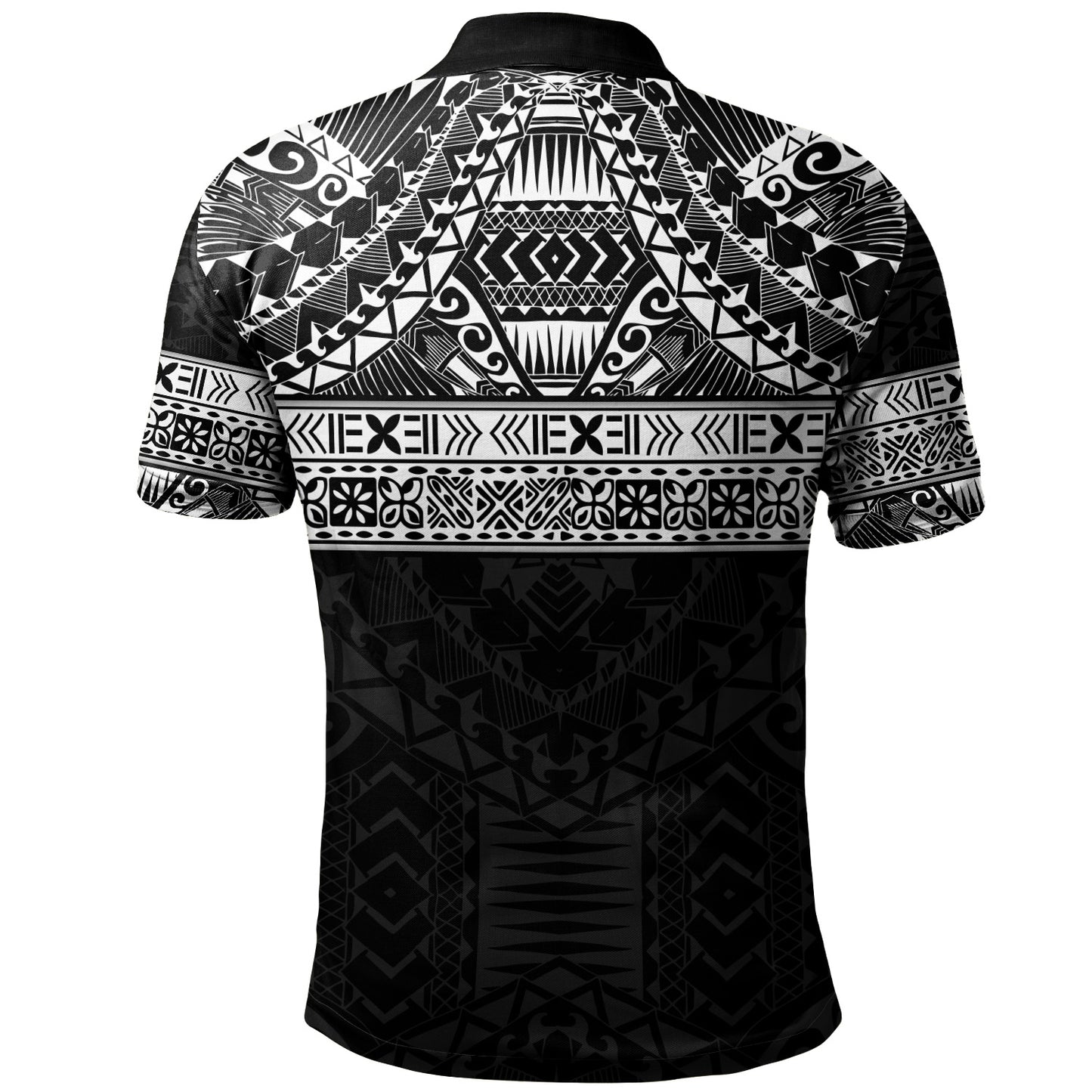 Polynesian Polo Shirt Traditional Tribal Tattoos