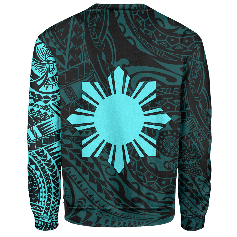 Philippines Filipinos Polynesian Tattoo Style Sweatshirt