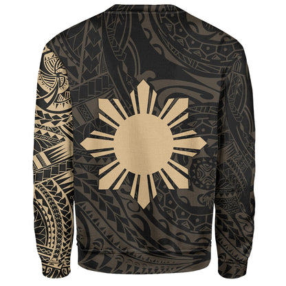 Philippines Filipinos Polynesian Tattoo Style Sweatshirt