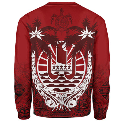Tahiti Sweatshirt Polynesian Coconut