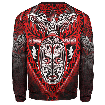 Papua New Guinea Sweatshirt Bird Of Paradise Papua New Guinea Tribal Tattoo Patterns