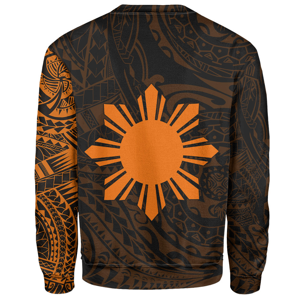 Philippines Filipinos Polynesian Tattoo Style Sweatshirt