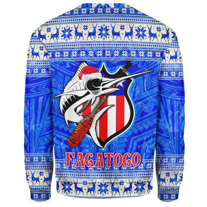 American Samoa Sweatshirt Fagatogo Christmas Style