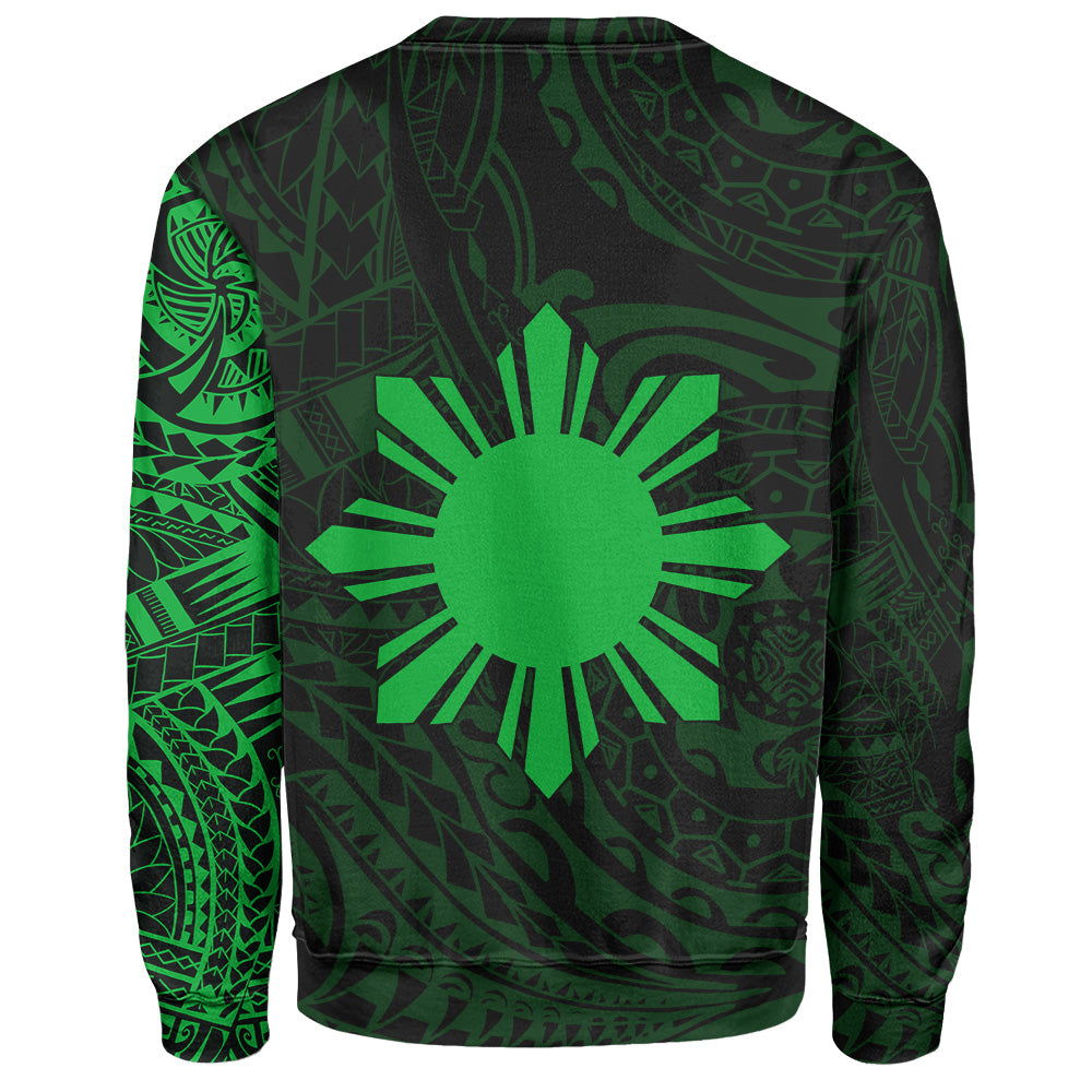 Philippines Filipinos Polynesian Tattoo Style Sweatshirt