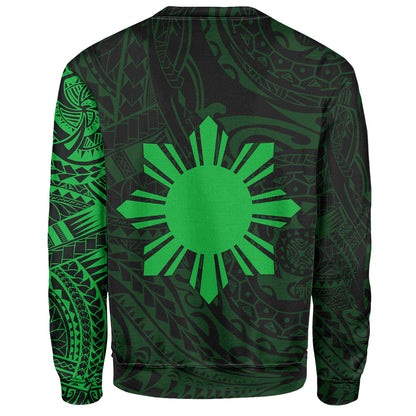 Philippines Filipinos Polynesian Tattoo Style Sweatshirt