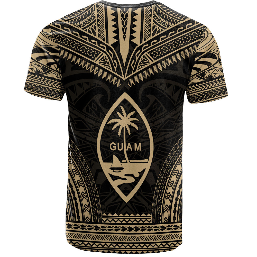 Guam T-Shirt Custom Personalised Polynesian Chief Tattoo