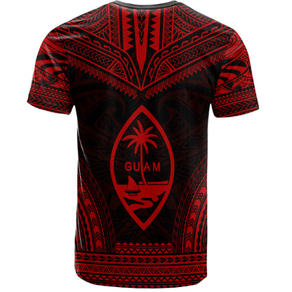 Guam T-Shirt Custom Personalised Polynesian Chief Tattoo