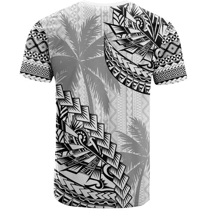 Hawaii T-Shirt Custom Personalised Polynesian Pattern Palm Tree