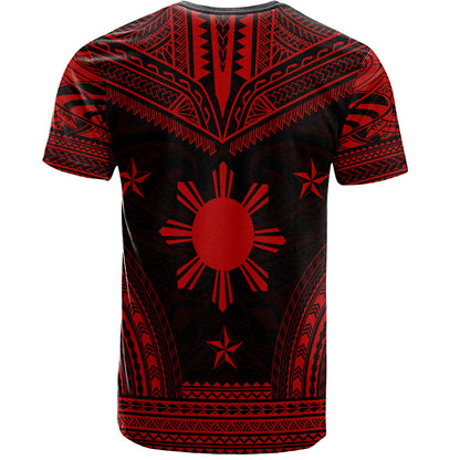 Philippines Filipinos T-Shirt Custom Personalised Polynesian Chief Tattoo